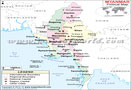 Political Map of Myanmar